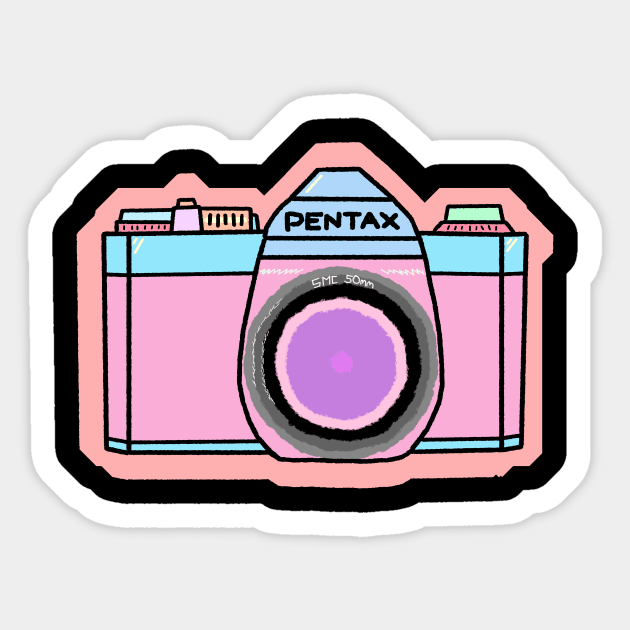 Film Camera pastel Sticker by LosAisFen